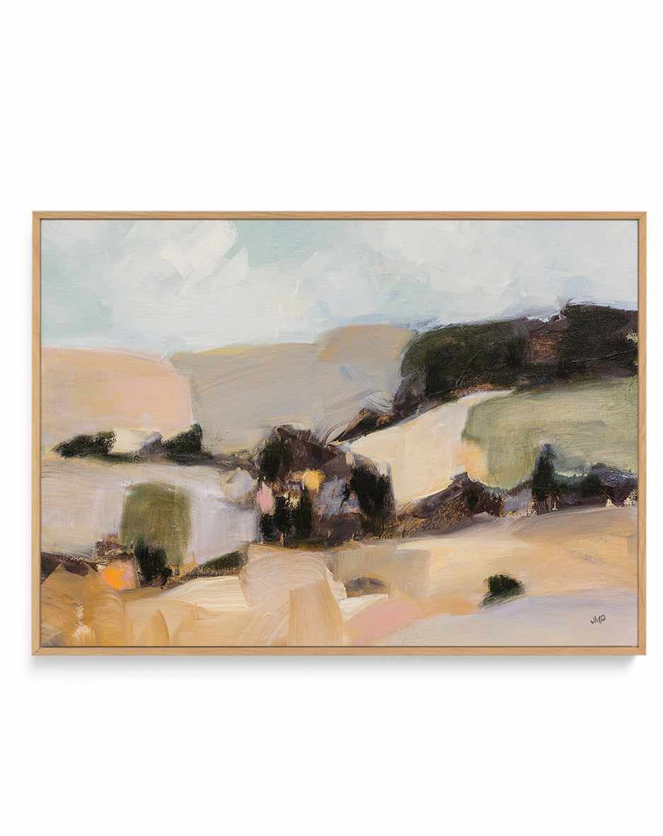 Desert Moment Crop | Framed Canvas Art Print from Olive et Oriel where you can shop wallpaper and artworks online