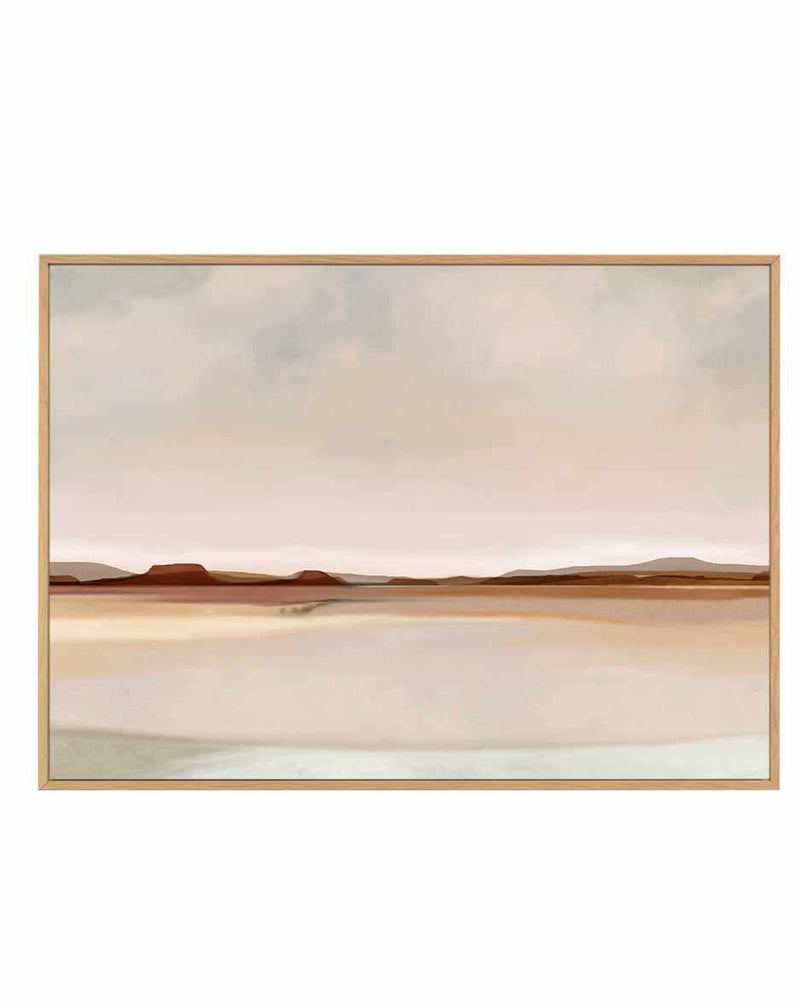 Desert Vista by Don Melsano | Framed Canvas Art Print