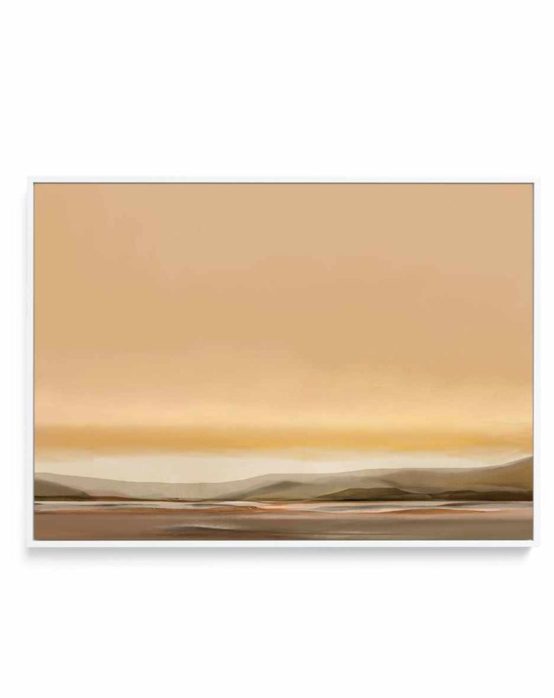 Desert Light by Don Melsano | Framed Canvas Art Print