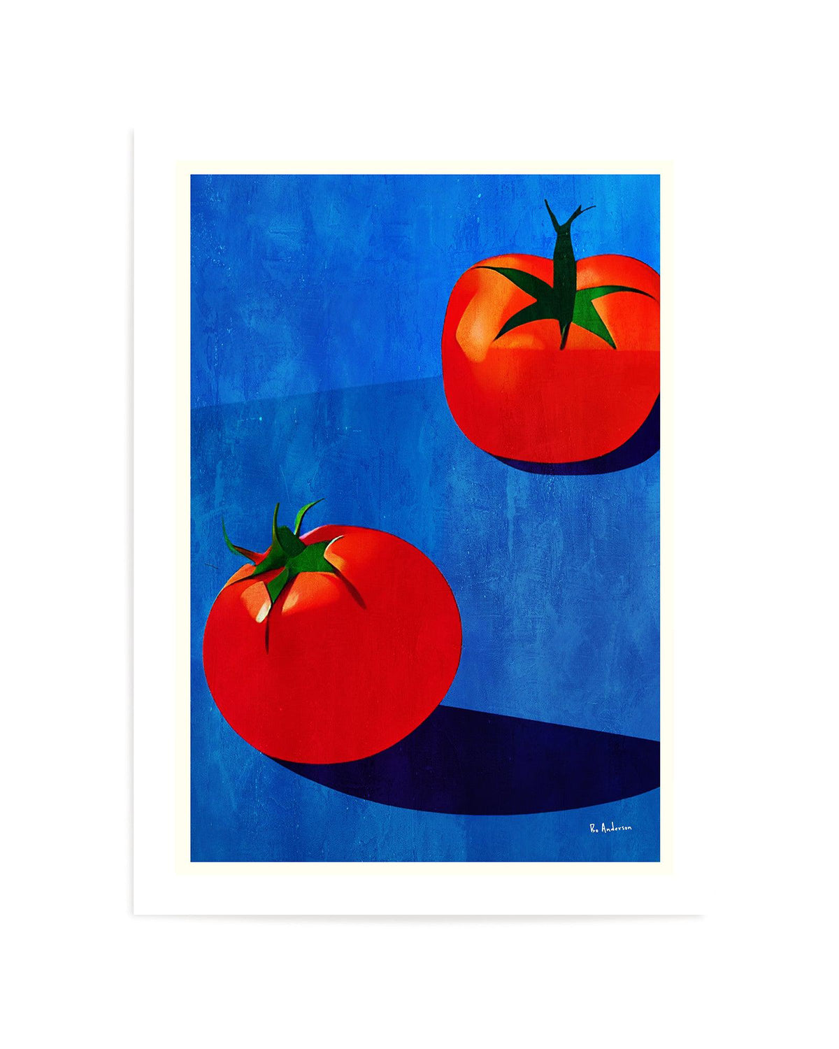 Deux Tomates By Bo Anderson | Art Print from Olive et Oriel where you can shop wallpaper and artworks online