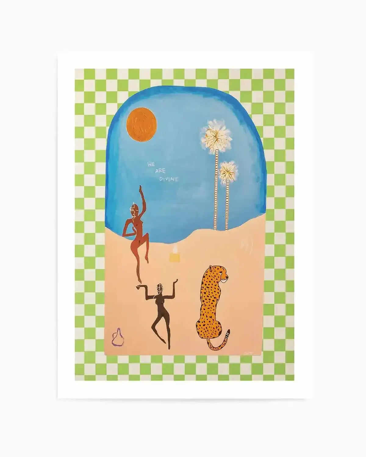 Divine by Britney Turner Art Print from Olive et Oriel where you can shop wallpaper and artworks online