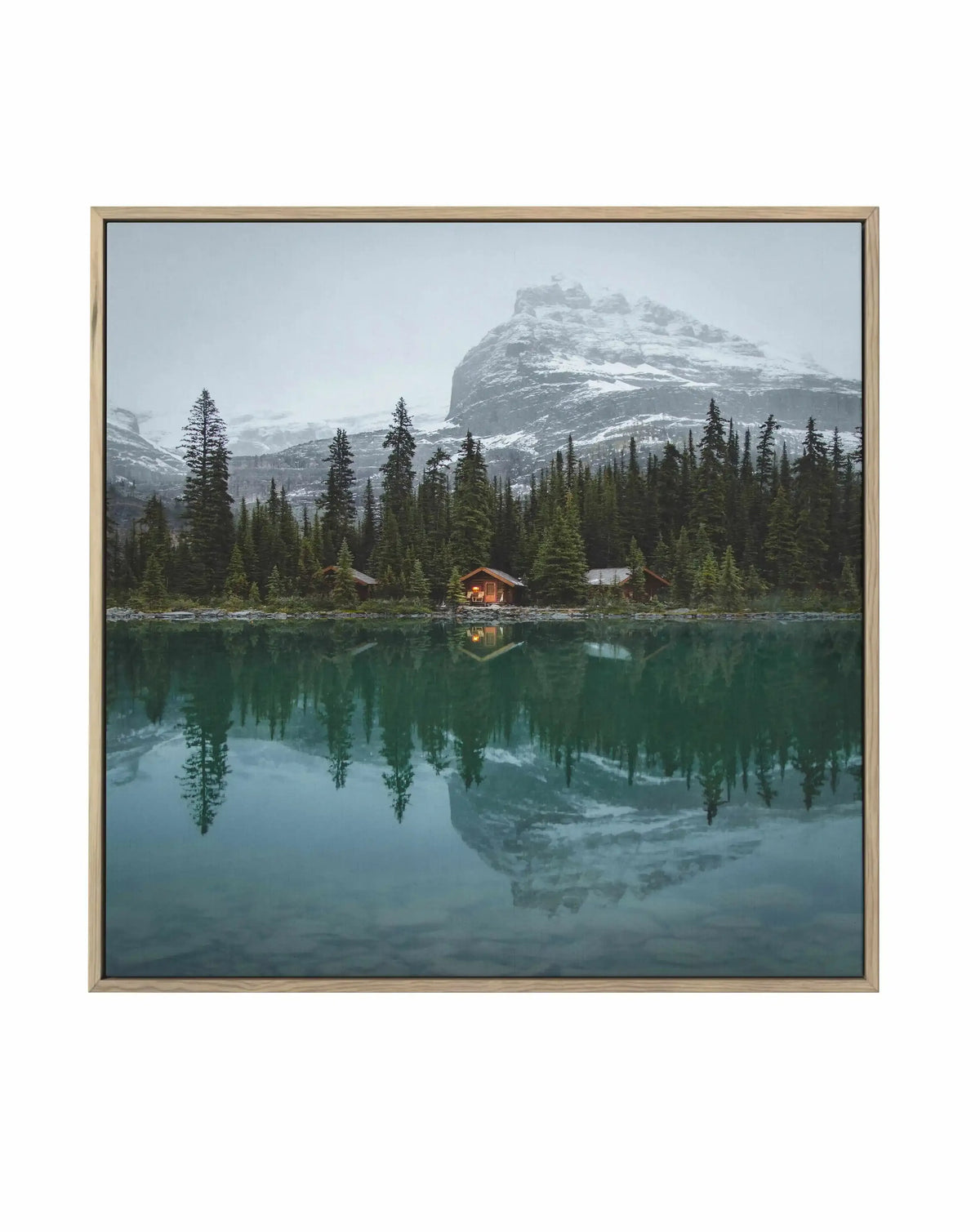 Emerald River by Kalen X | Framed Canvas Art Print from Olive et Oriel where you can shop wallpaper and artworks online