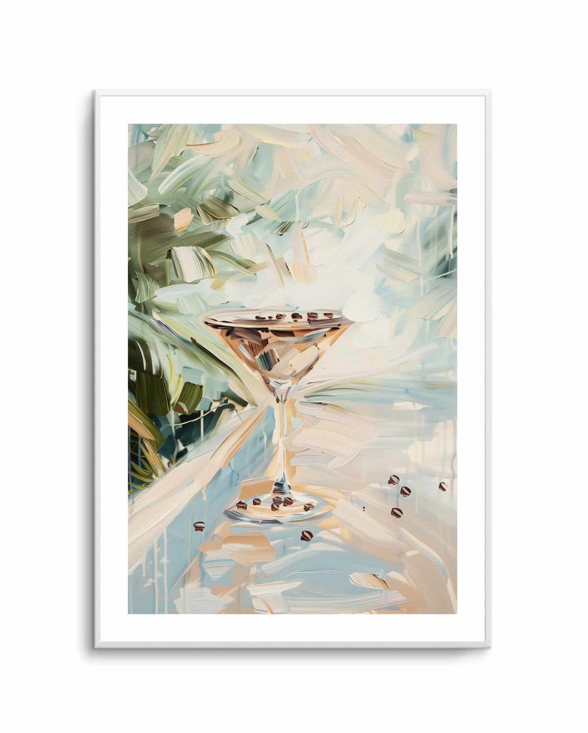 Cocktail Wall Art Print | Espresso Martini Still Life – Olive et Oriel