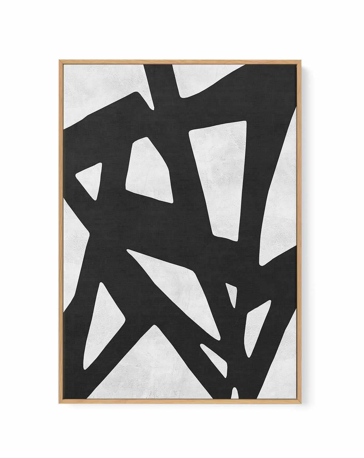 Expressionist Lines 3 | Framed Canvas Art Print from Olive et Oriel where you can shop wallpaper and artworks online