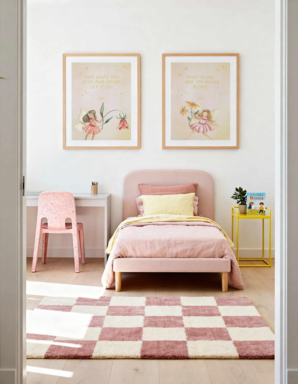 Fairy Friends I & II Art Print Set of 2 | Matching Wall Art from Olive et Oriel where you can shop wallpaper and artworks online