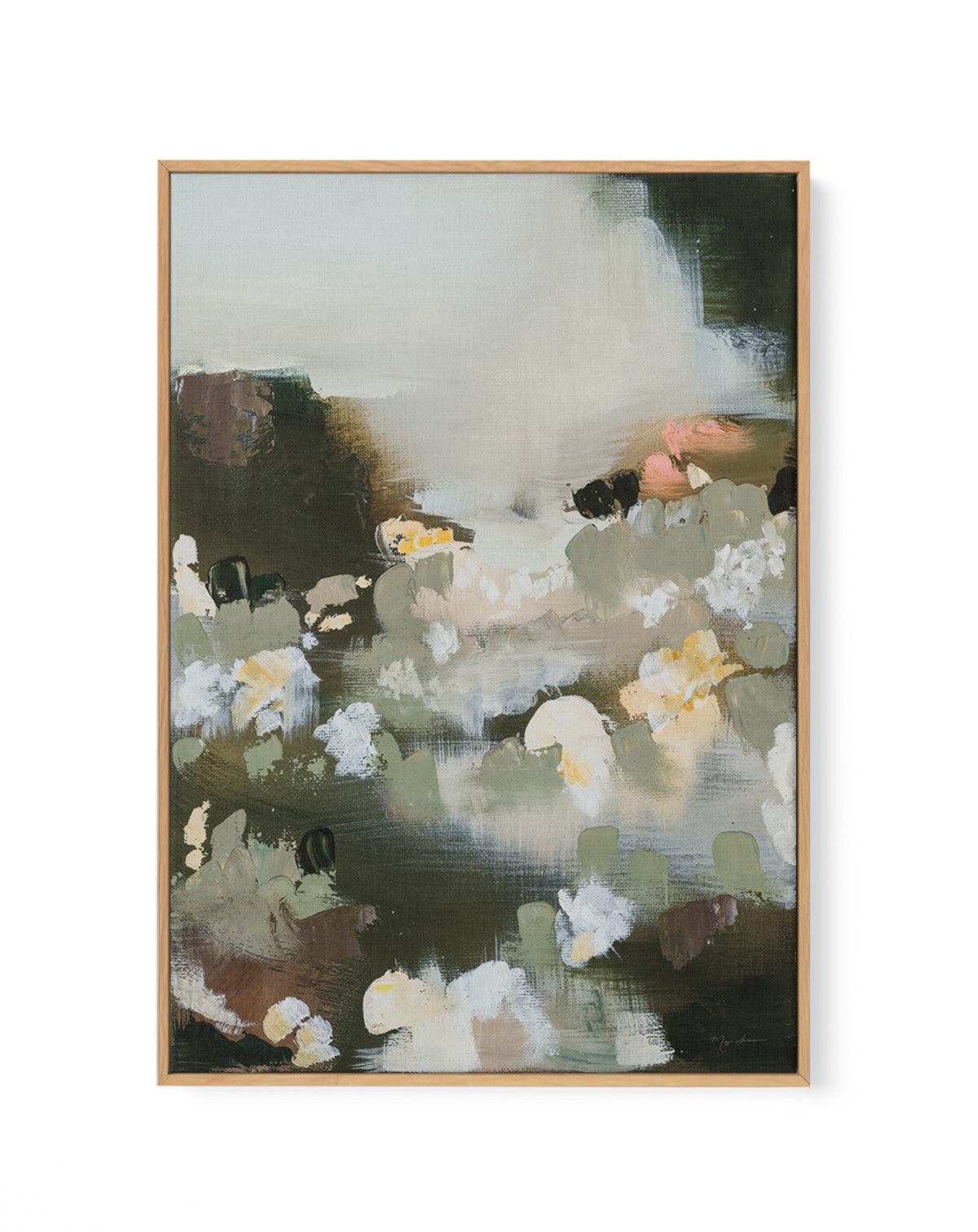 Flora by Maggie Sackmann | Framed Canvas Wall Art