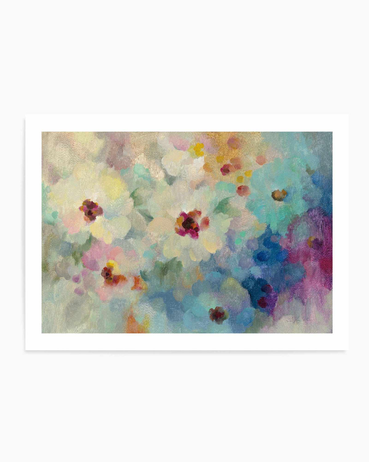 Floral Extravaganza | Art Print from Olive et Oriel where you can shop wallpaper and artworks online