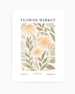 Flower Market Perth | Art Print