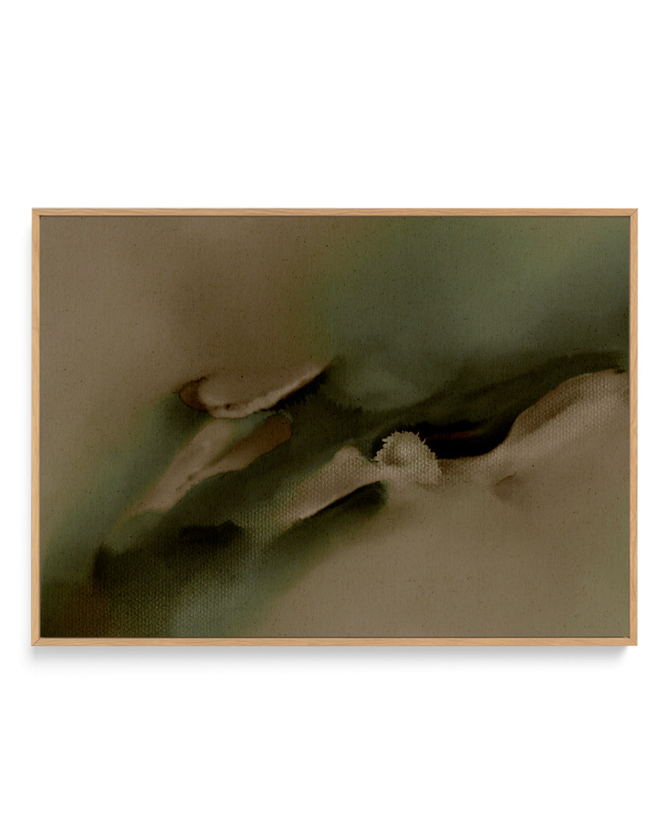 Free Form 5 by Shatha Al Dafai | Framed Canvas Art Print