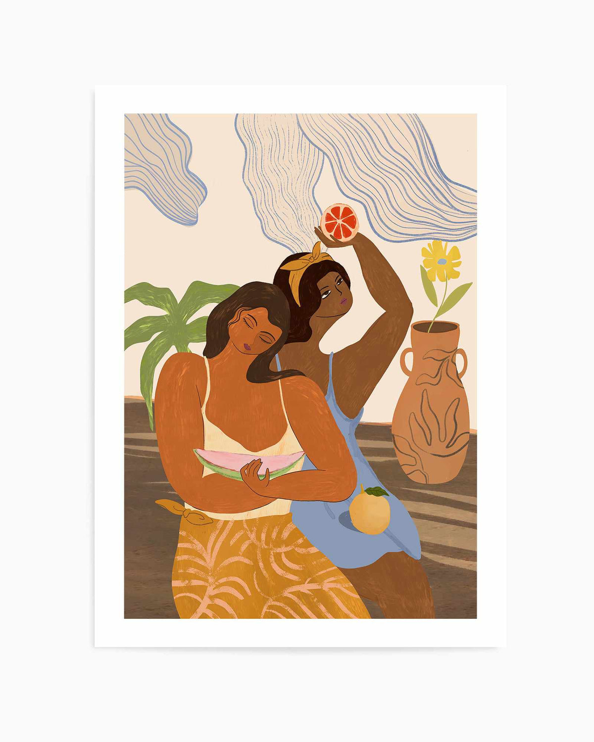 Fruit Appreciation by Arty Guava | Art Print from Olive et Oriel where you can shop wallpaper and artworks online