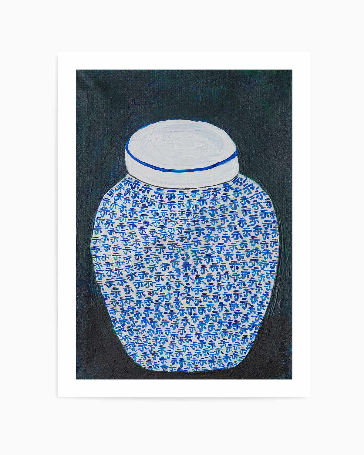 Ginger Jar By Dale Hefer | Art Print from Olive et Oriel where you can shop wallpaper and artworks online