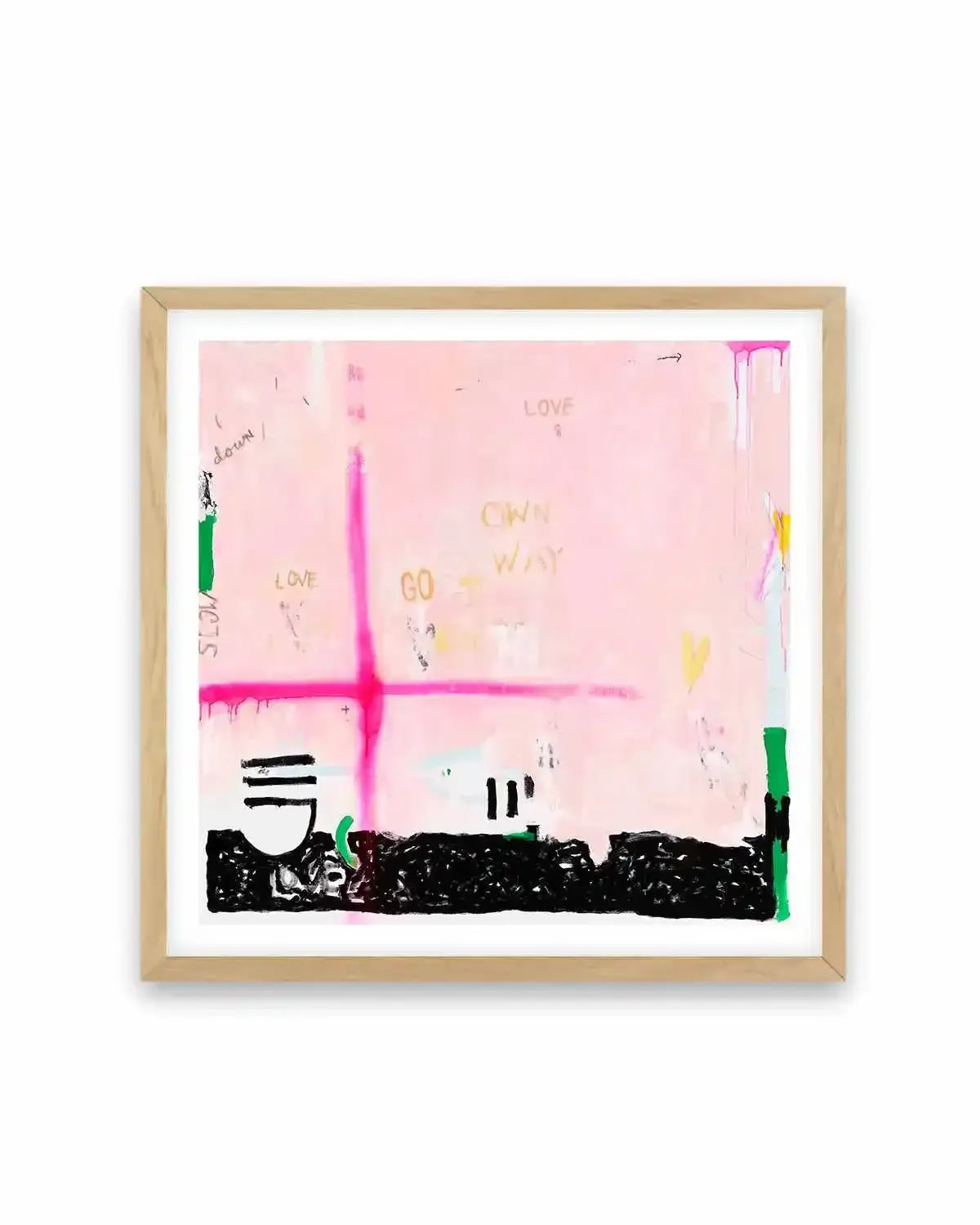 Go Your Own Way by Jackie Green | Art Print from Olive et Oriel where you can shop wallpaper and artworks online