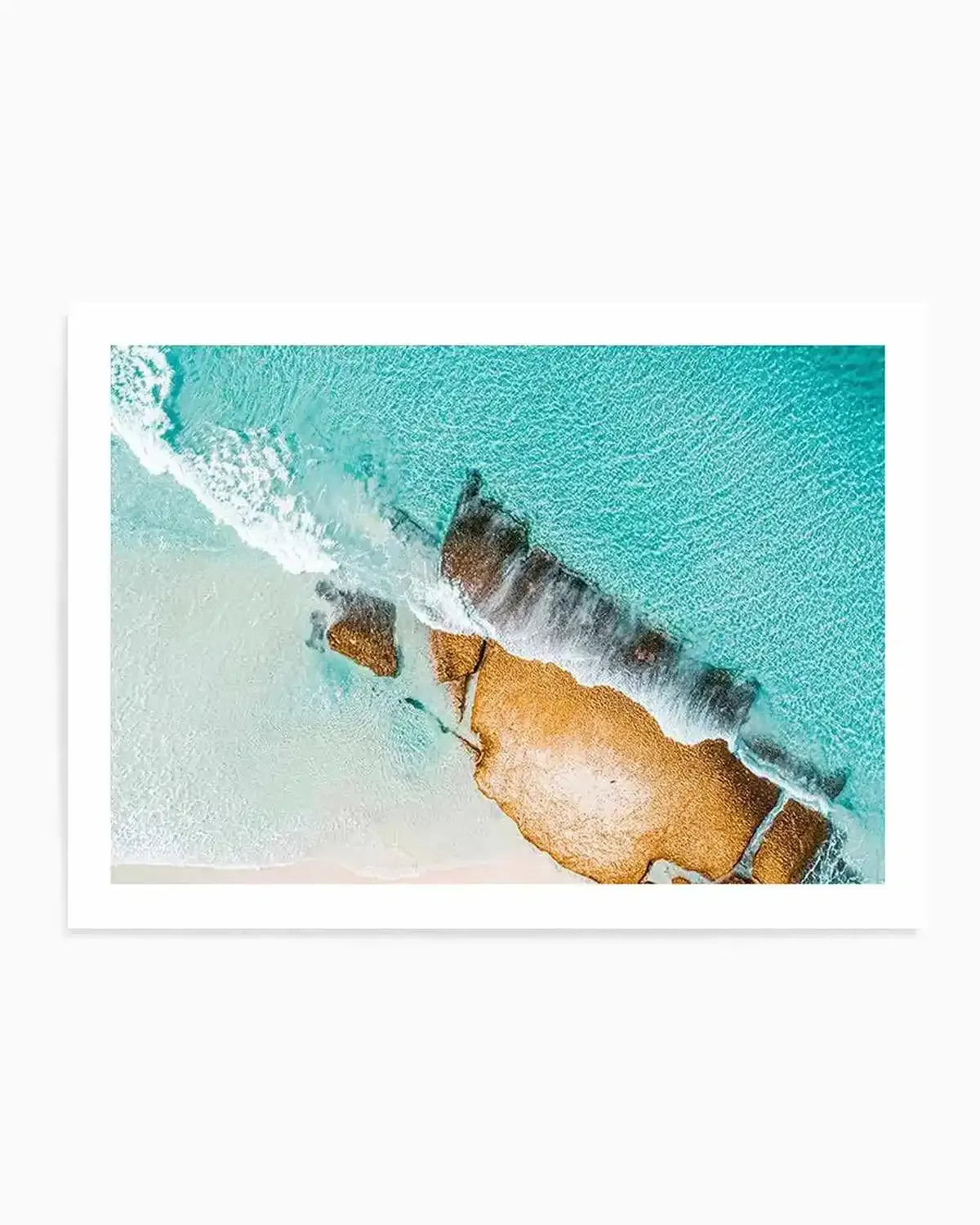 Golden Rough Esperance | Aerial Photo Wall Art Print from Olive et Oriel where you can shop wallpaper and artworks online