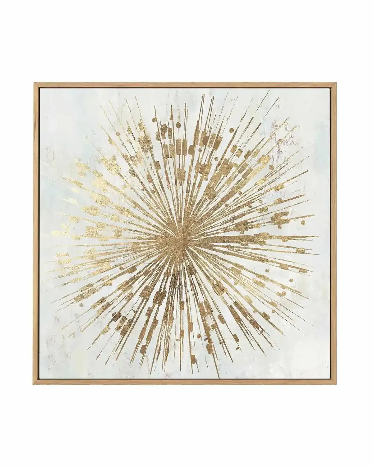 Golden Star | Framed Canvas Art Print from Olive et Oriel where you can shop wallpaper and artworks online