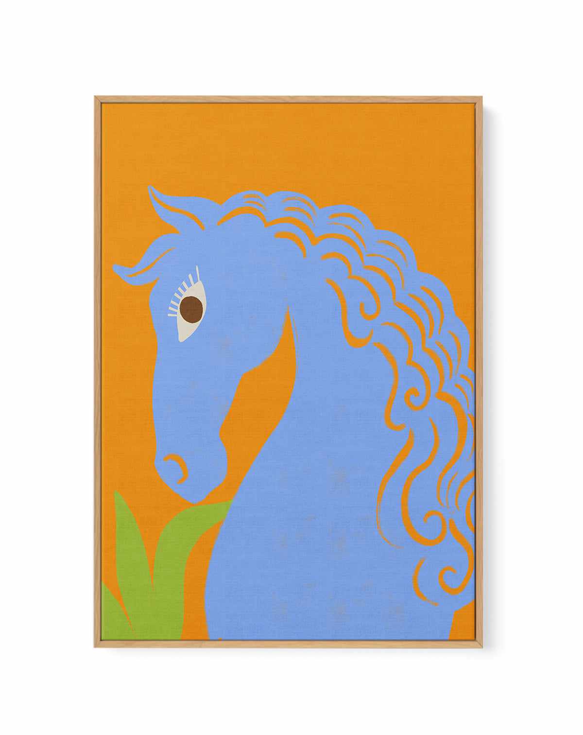Good Hair Days by Arty Guava | Framed Canvas Art Print from Olive et Oriel where you can shop wallpaper and artworks online