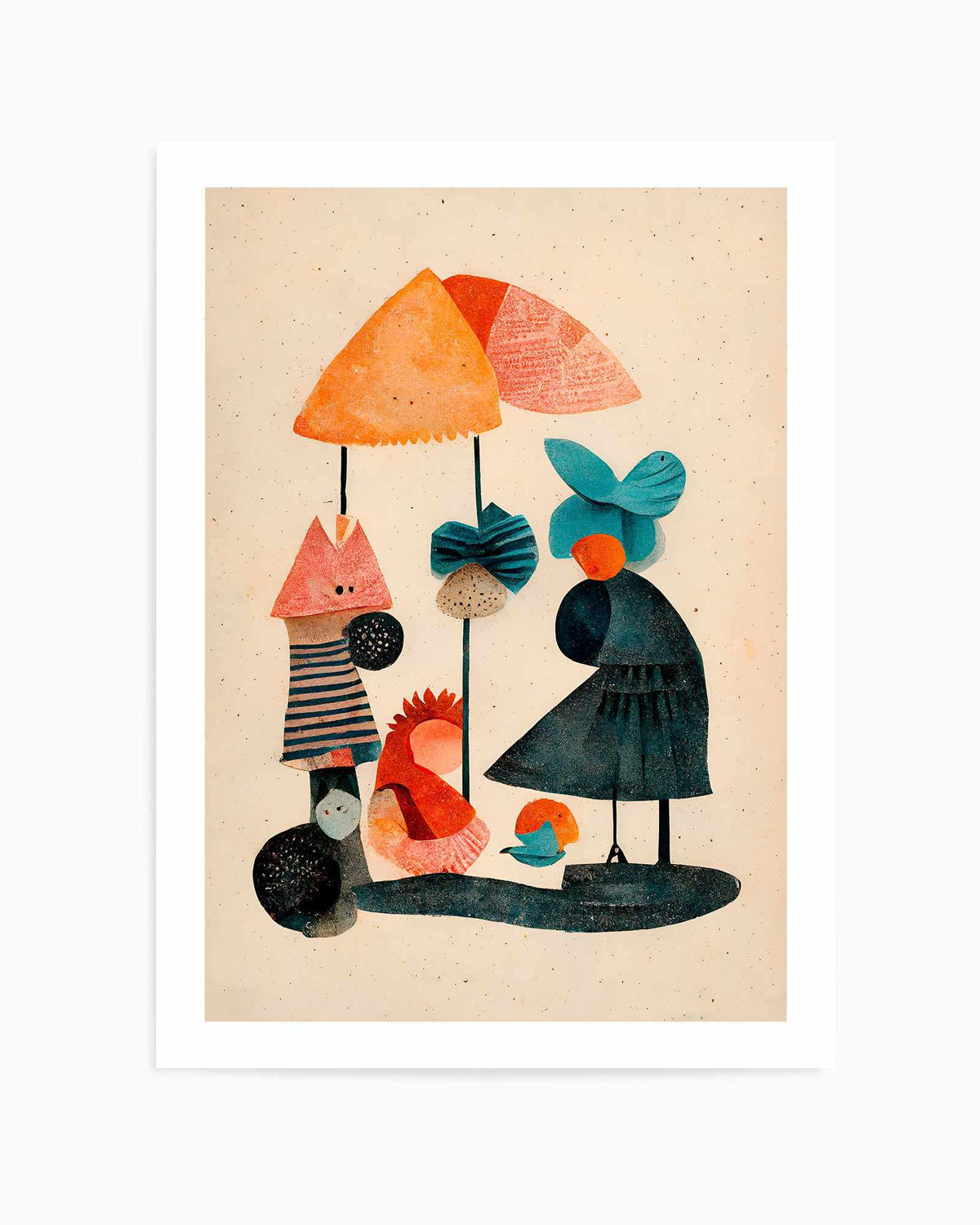 Granny and friends By Treechild | Art Print from Olive et Oriel where you can shop wallpaper and artworks online