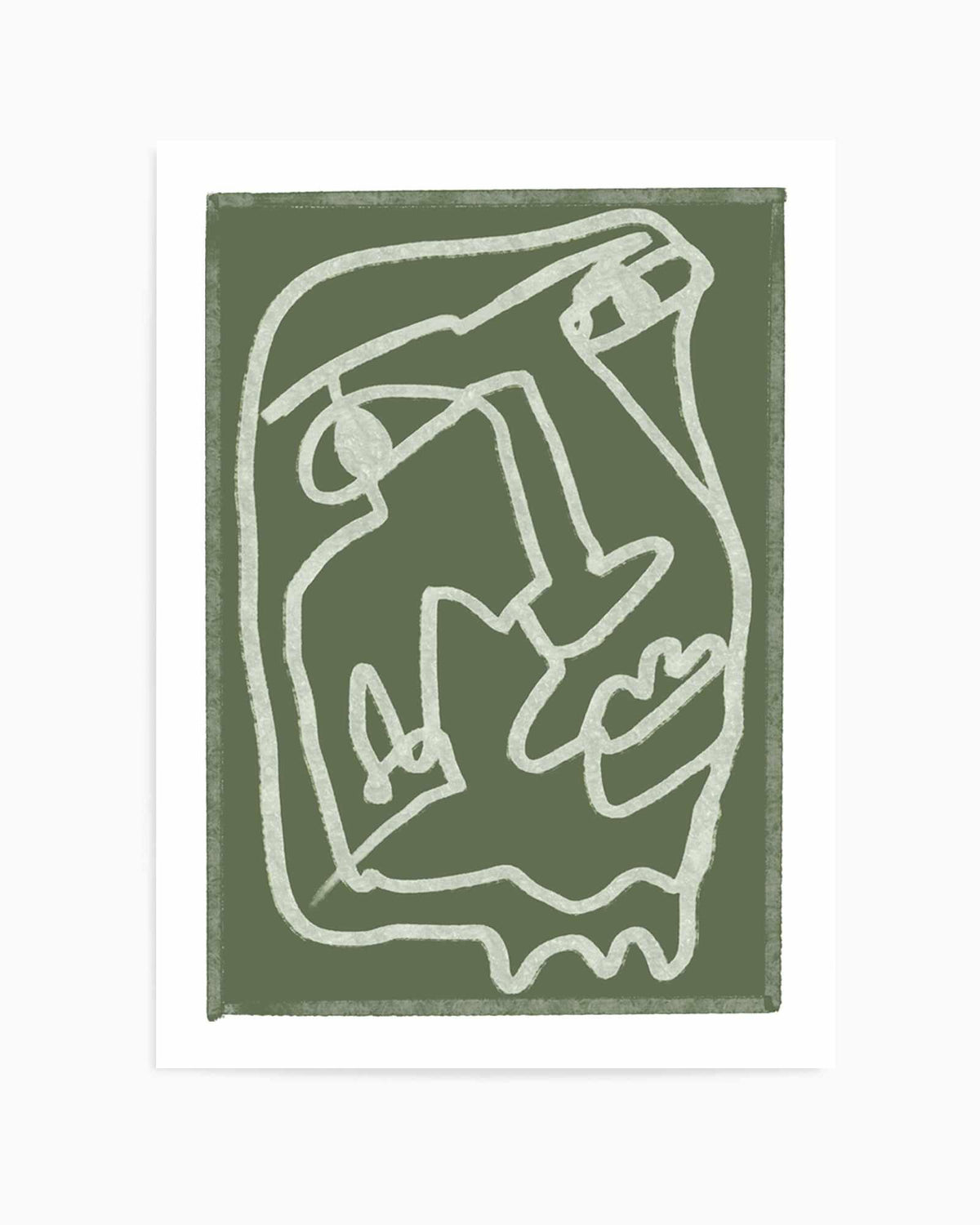 Green Abstract by Sharyn Bursic | Art Print from Olive et Oriel where you can shop wallpaper and artworks online