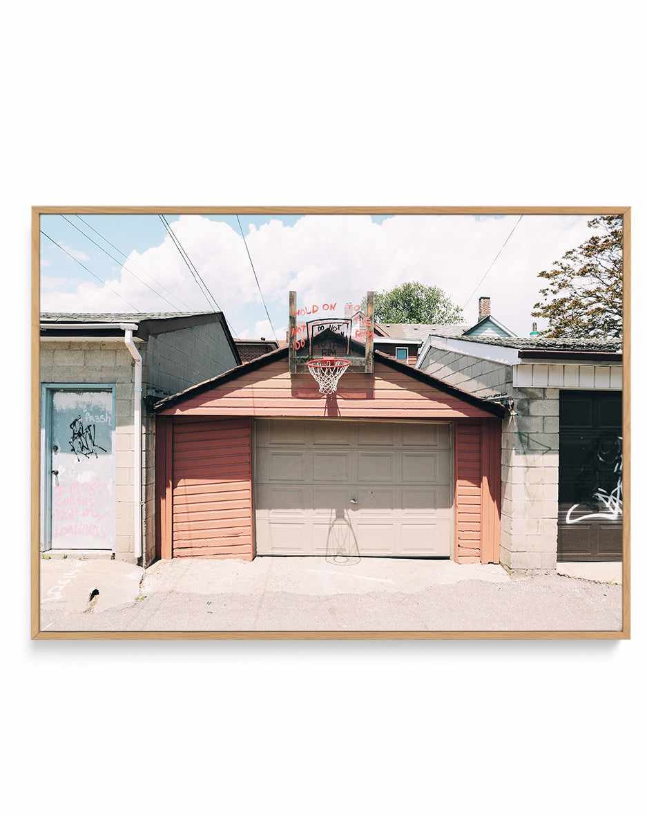 Home Court By Cities of Basketball | Framed Canvas Art Print from Olive et Oriel where you can shop wallpaper and artworks online