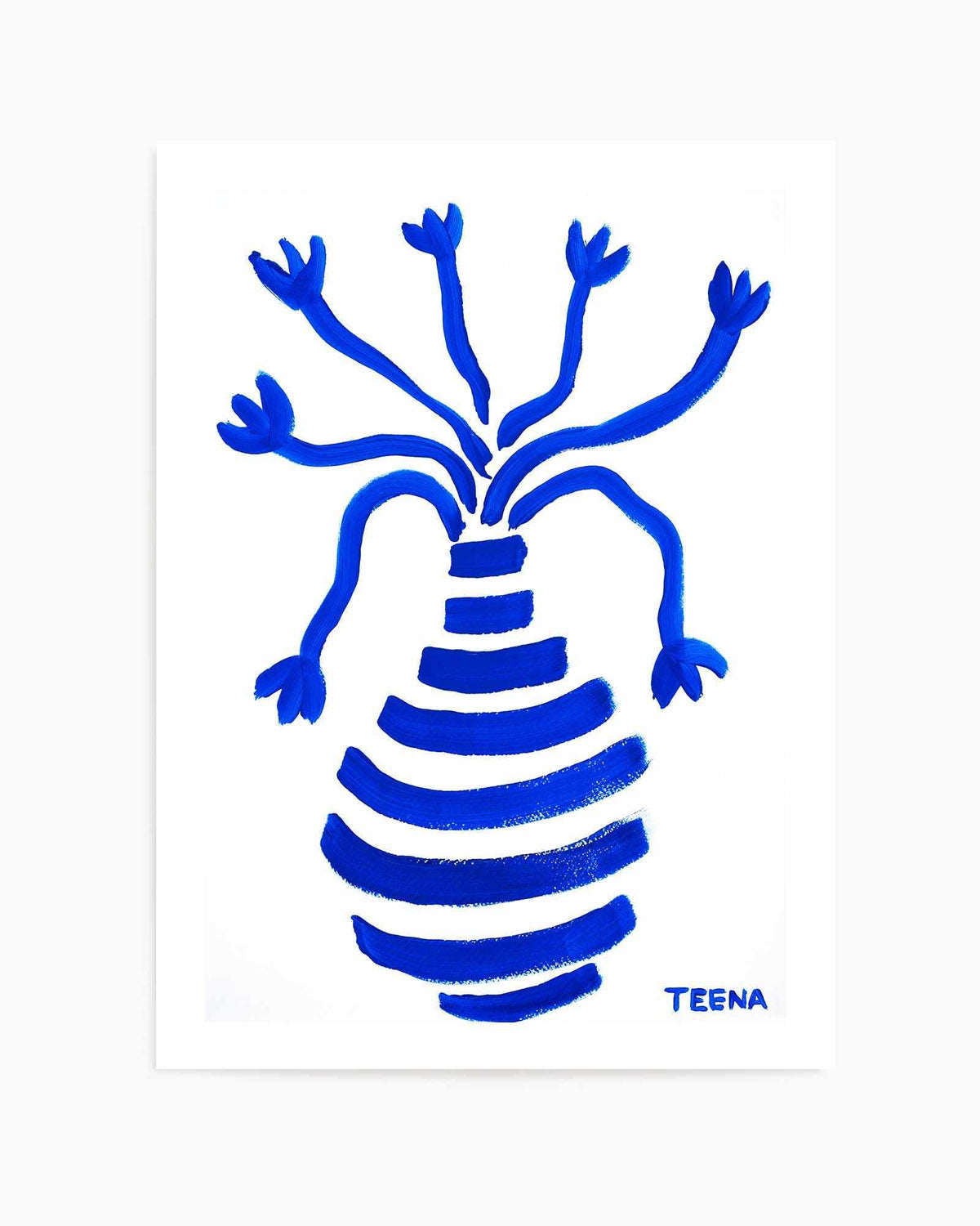 Home With You by Teena Zerefos | Art Print from Olive et Oriel where you can shop wallpaper and artworks online