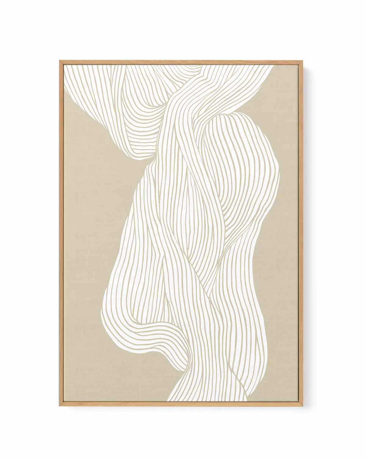 Fibers No 8 | Framed Canvas Art Print from Olive et Oriel where you can shop wallpaper and artworks online