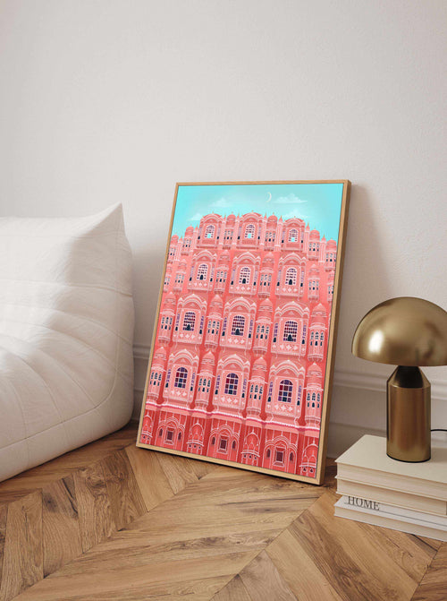 Jaipur, India By Petra Lizde | Framed Canvas Art Print