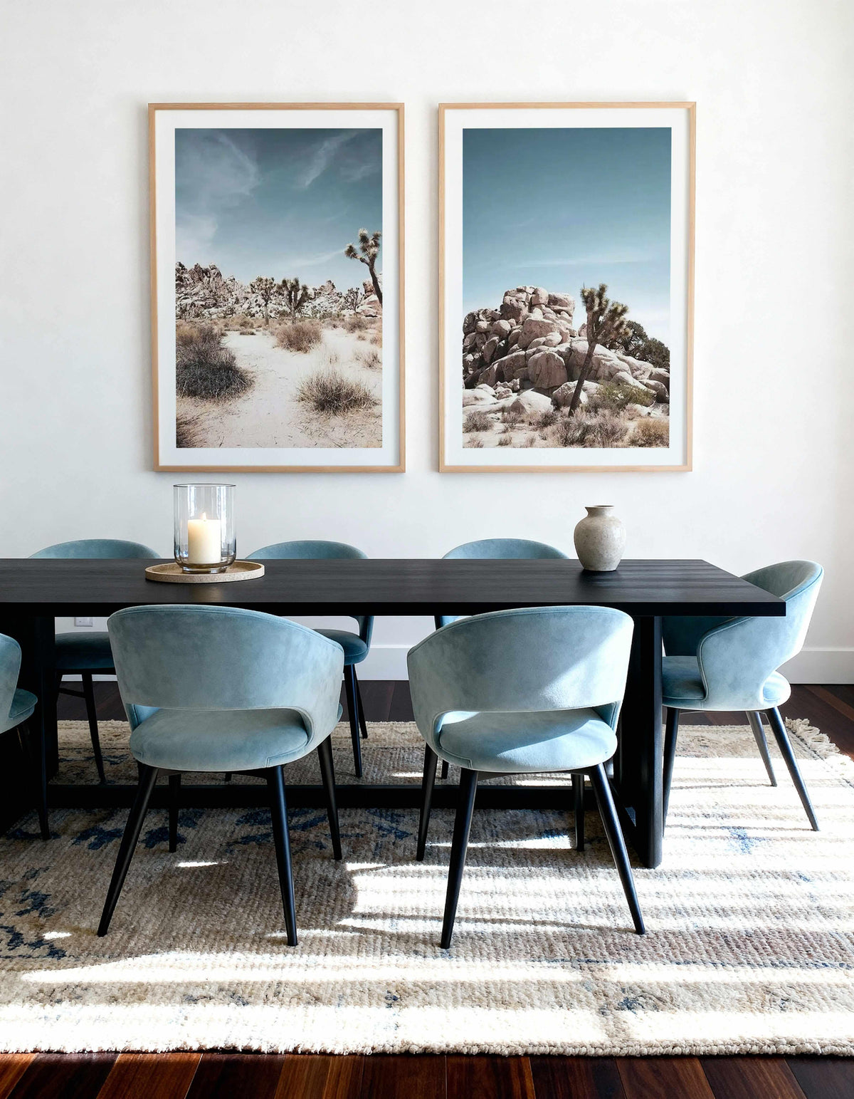 Joshua Tree I & II Art Print Set of 2 | Matching Wall Art from Olive et Oriel where you can shop wallpaper and artworks online