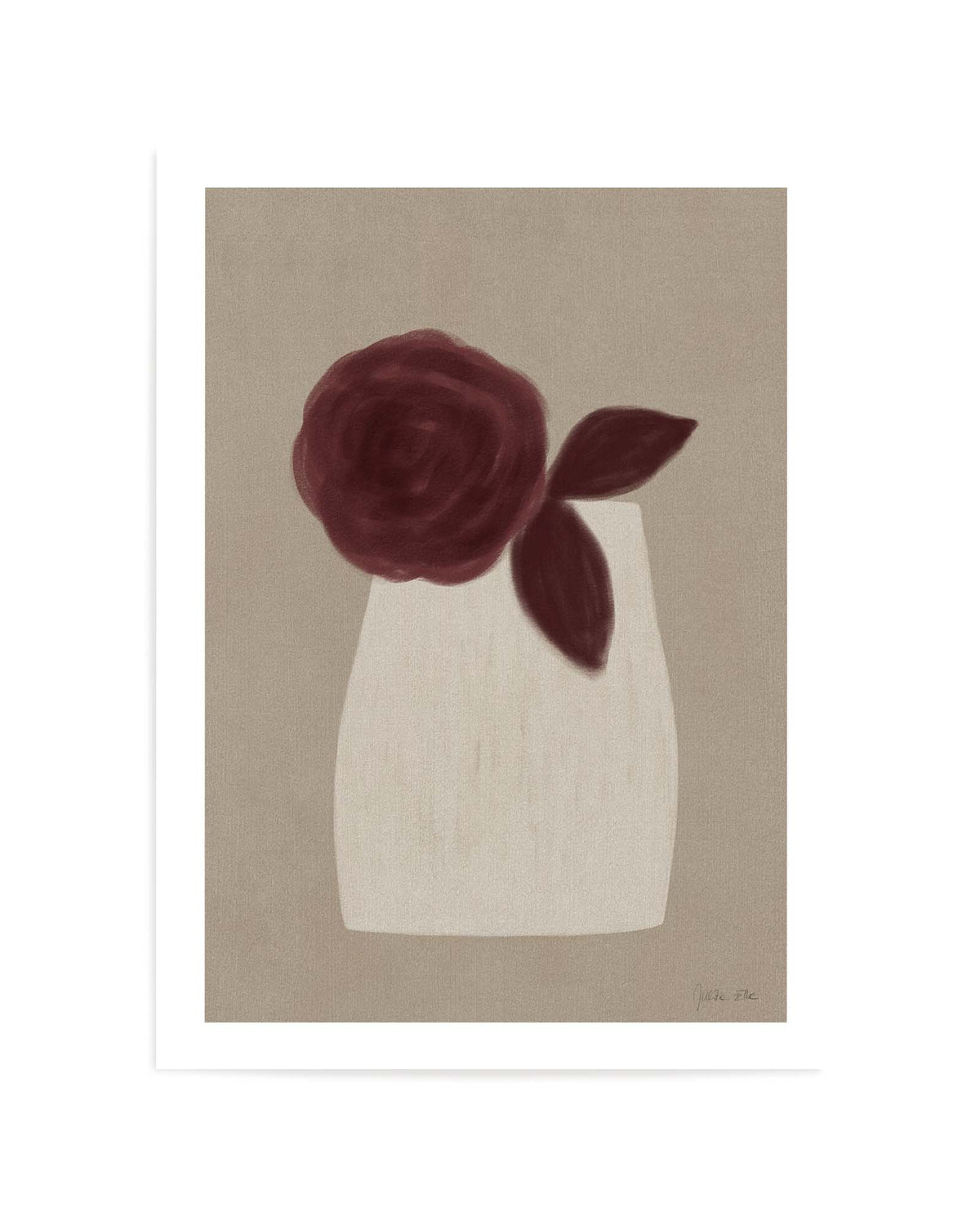 Rose by Julita Elbe | Art Print from Olive et Oriel where you can shop wallpaper and artworks online