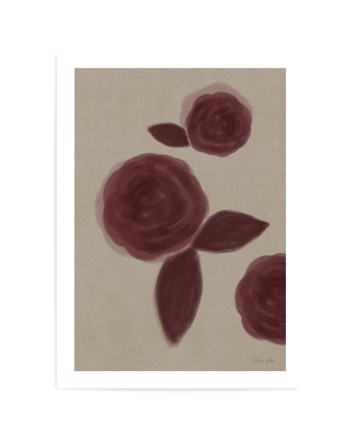 Roses No.02 by Julita Elbe | Art Print from Olive et Oriel where you can shop wallpaper and artworks online