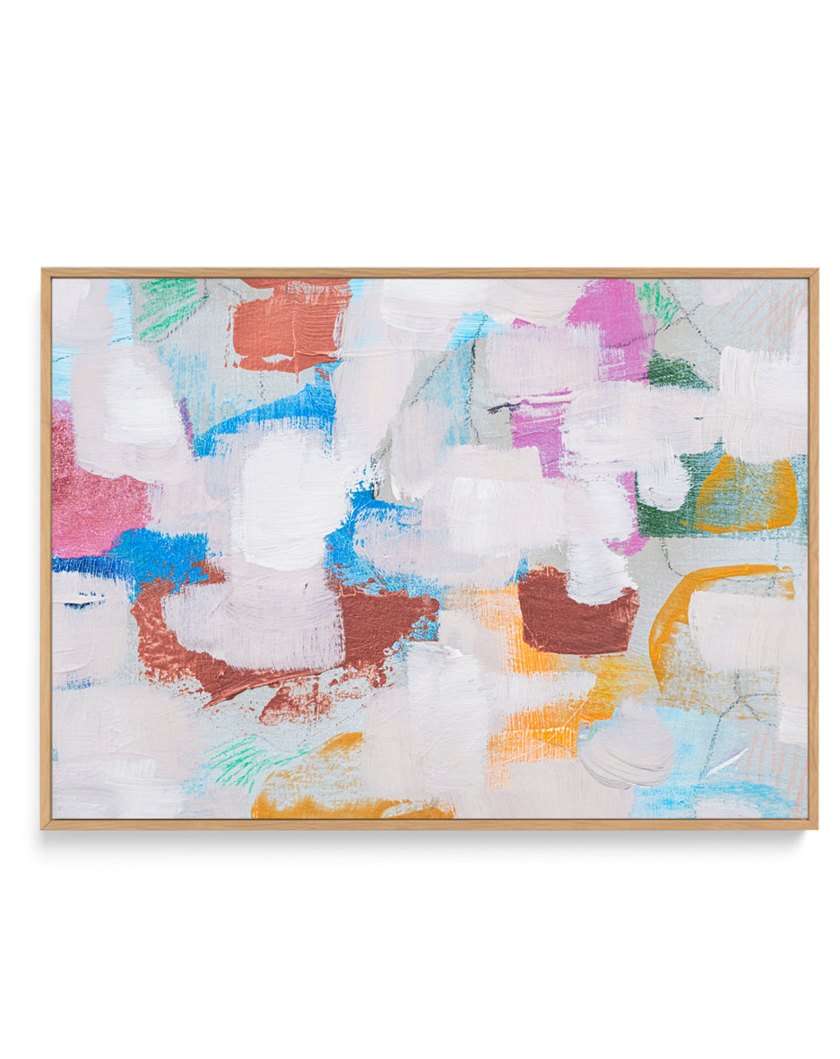 Color My Wall 2 by Judson Lee | Framed Canvas Wall Art