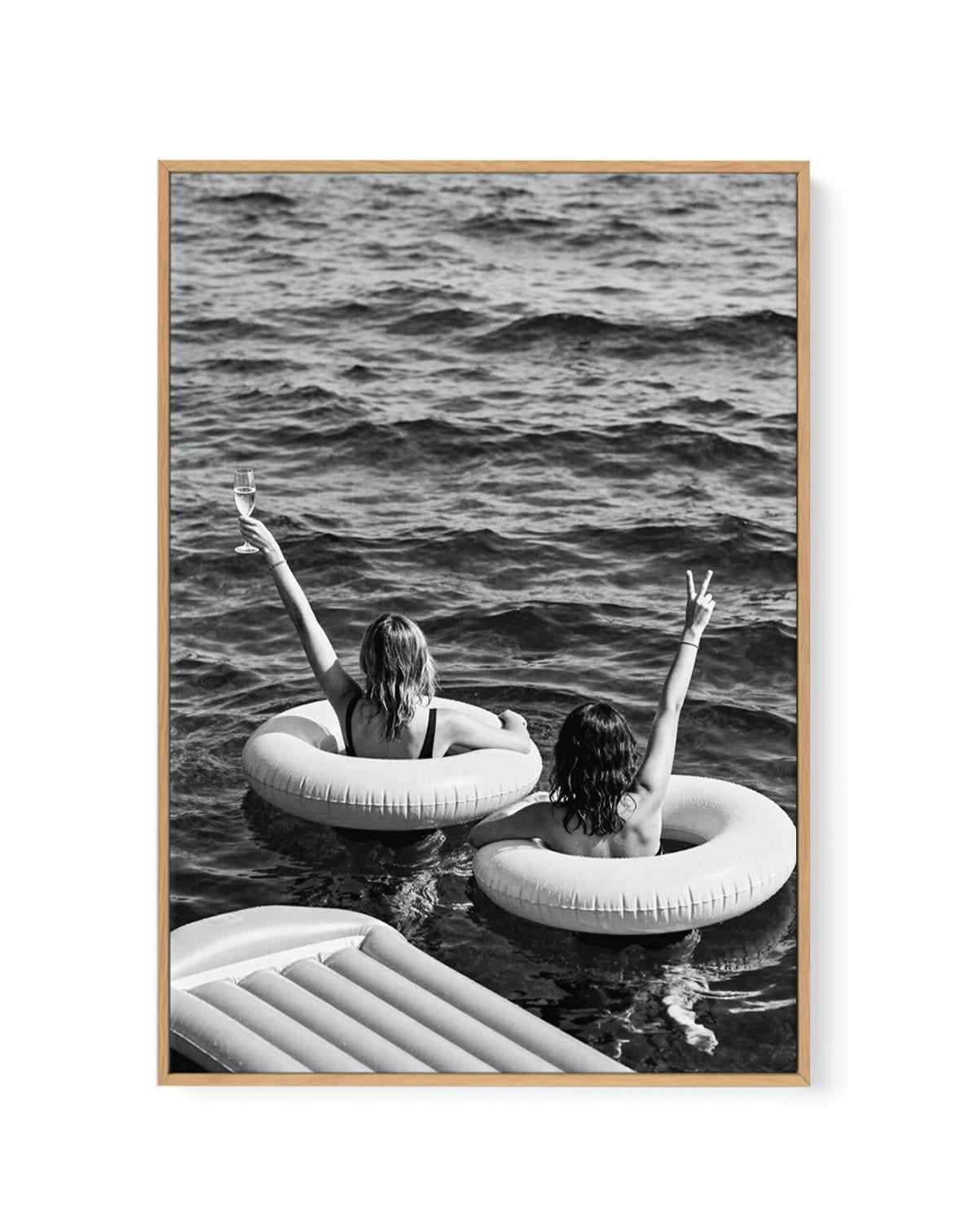 La Dolce Vita Life | Framed Canvas Art Print from Olive et Oriel where you can shop wallpaper and artworks online
