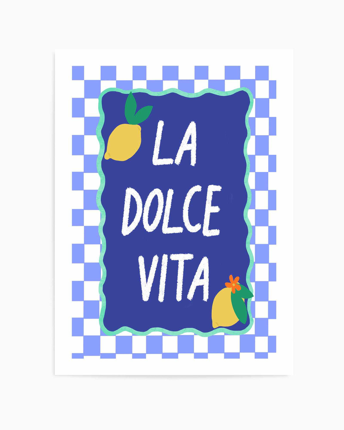 La Dolce Vita - Purple | Art Print from Olive et Oriel where you can shop wallpaper and artworks online