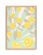 Limon en Menta II Art Print