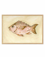Little Bohemian Fish II by Natalie Jane Art Print