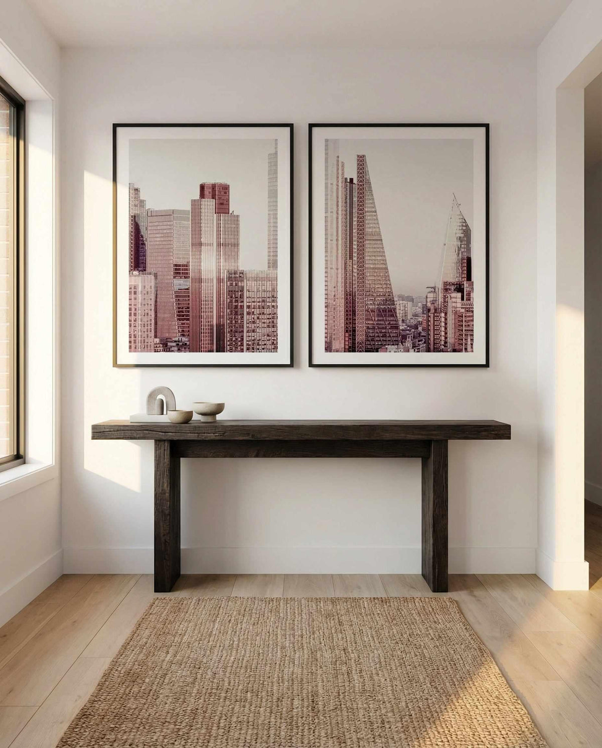 London City I & II Art Print Set of 2 | Matching Wall Art from Olive et Oriel where you can shop wallpaper and artworks online