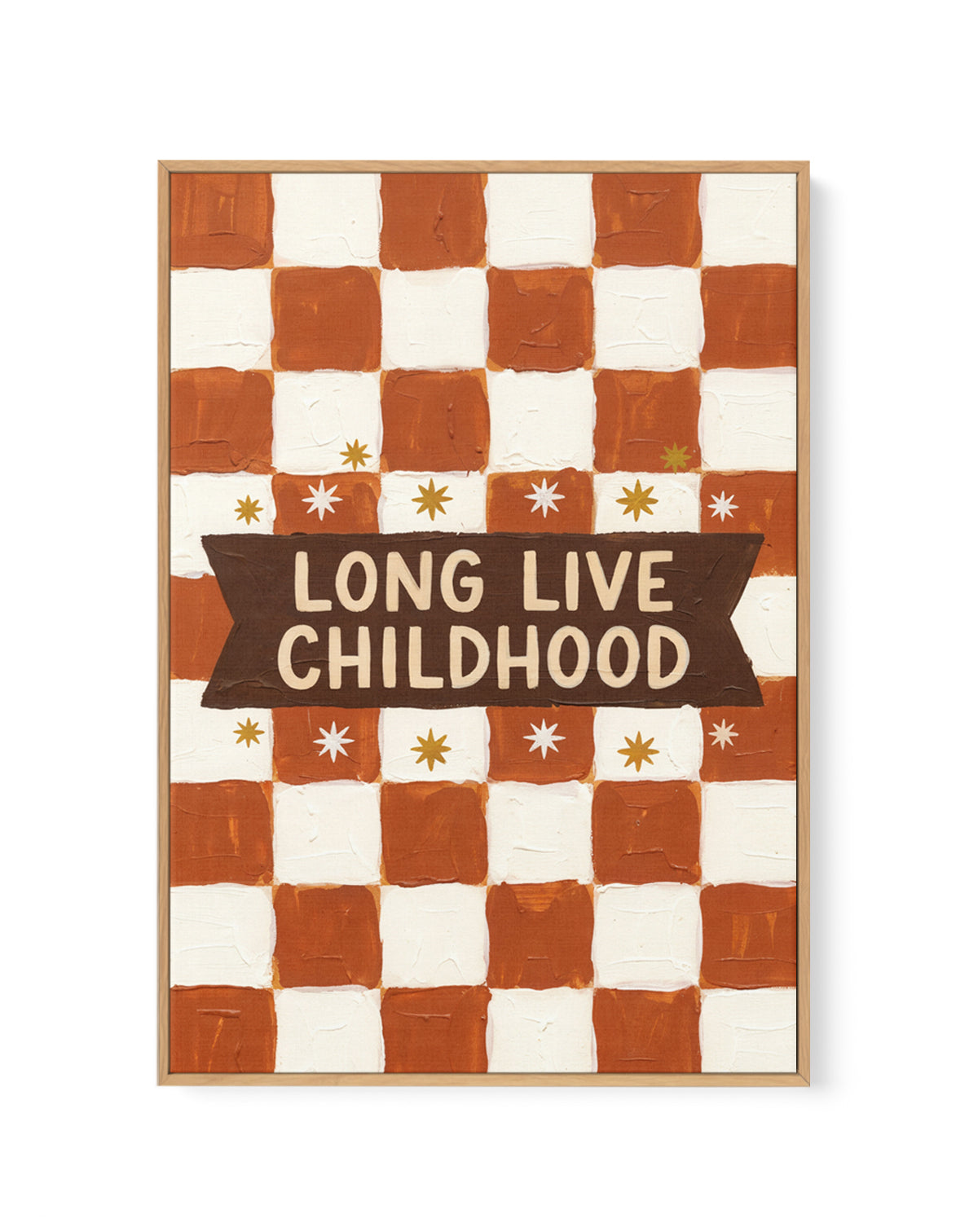 Long Live Childhood | Framed Canvas Wall Art