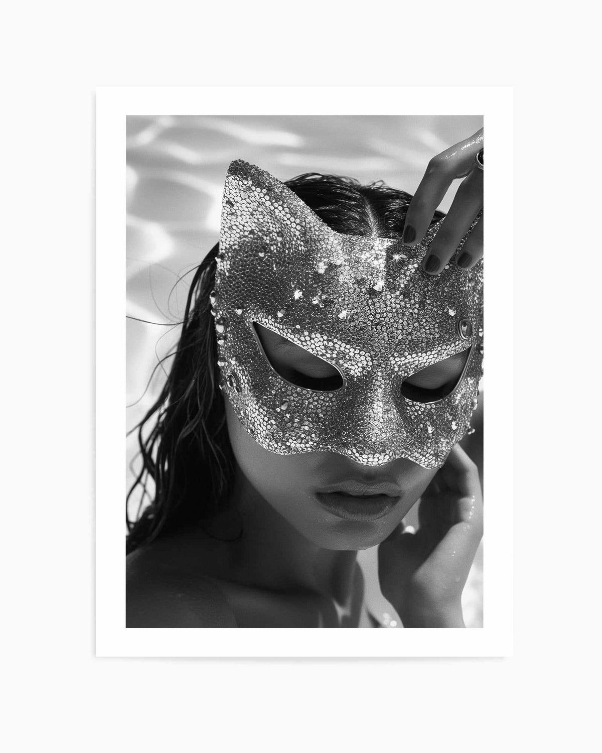 Masked No I | Art Print from Olive et Oriel where you can shop wallpaper and artworks online