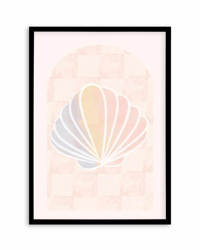 Mermaid Shell Art Print