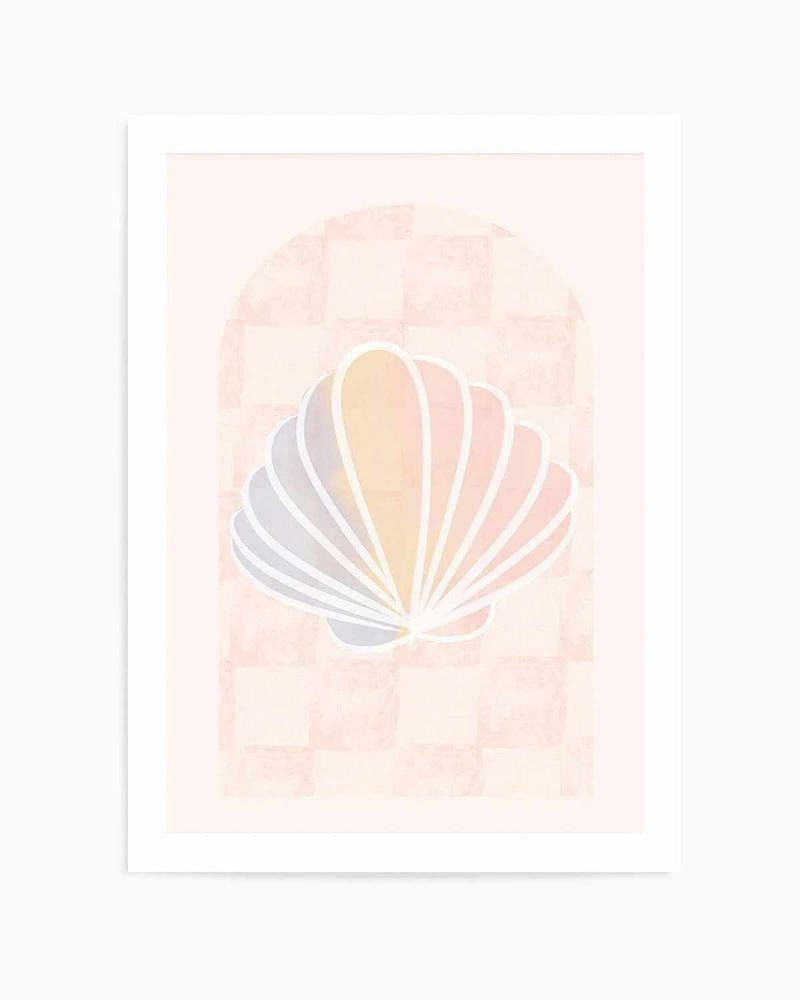 Mermaid Shell Art Print