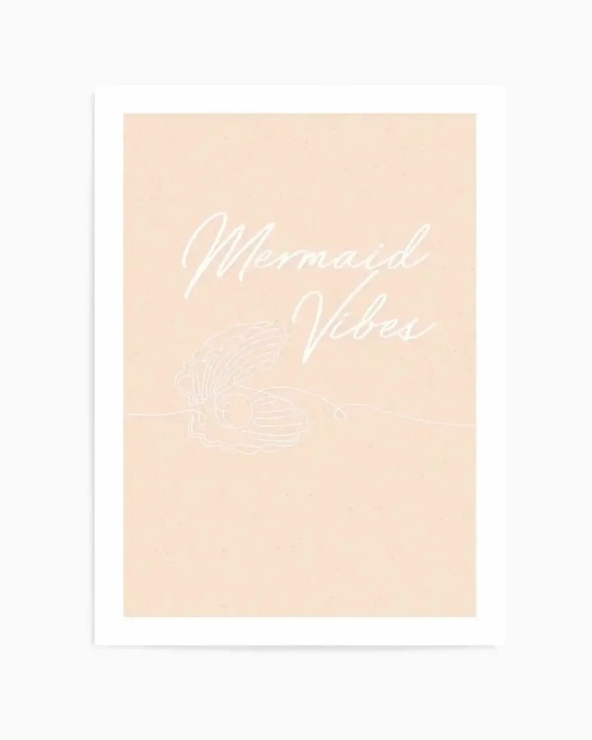 Mermaid Vibes Art Print from Olive et Oriel where you can shop wallpaper and artworks online