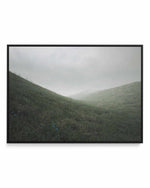 Misty Hills by Guachinarte | Framed Canvas Art Print