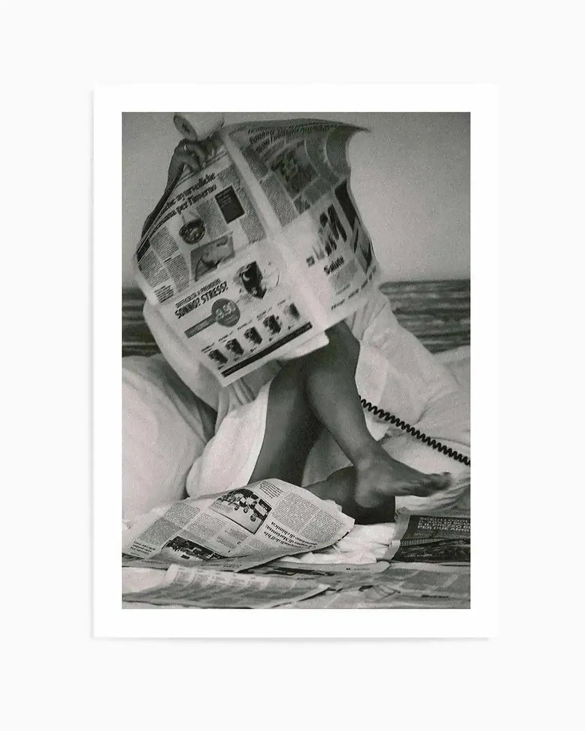 Morning Checklist III by Mario Stefanelli Art Print from Olive et Oriel where you can shop wallpaper and artworks online