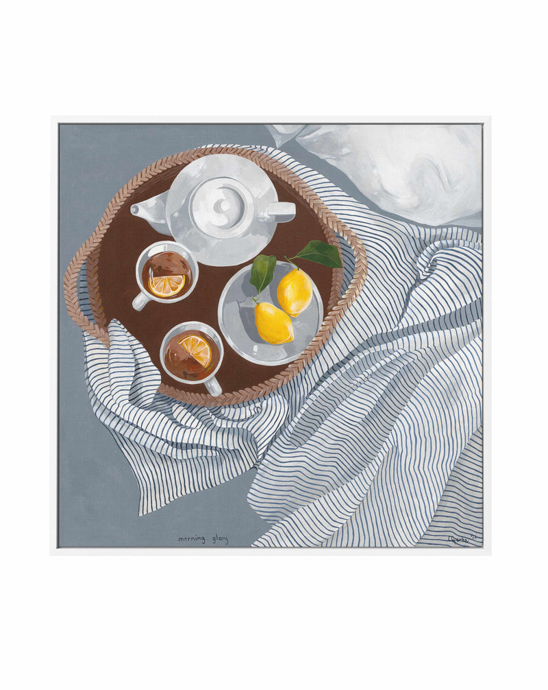 Morning Glory by Cat Gerke | Framed Canvas Art Print