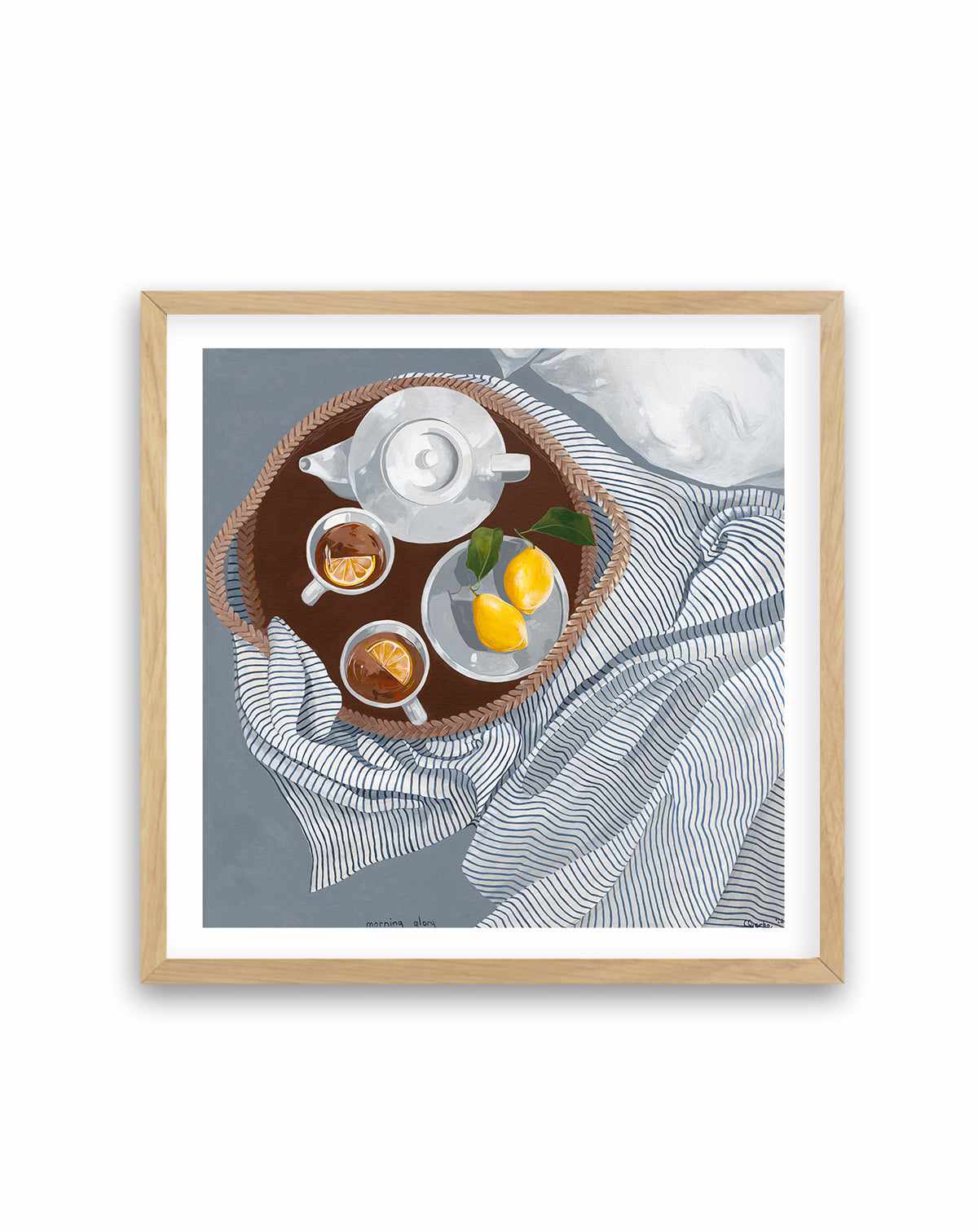 Morning Glory by Cat Gerke | Art Print from Olive et Oriel where you can shop wallpaper and artworks online