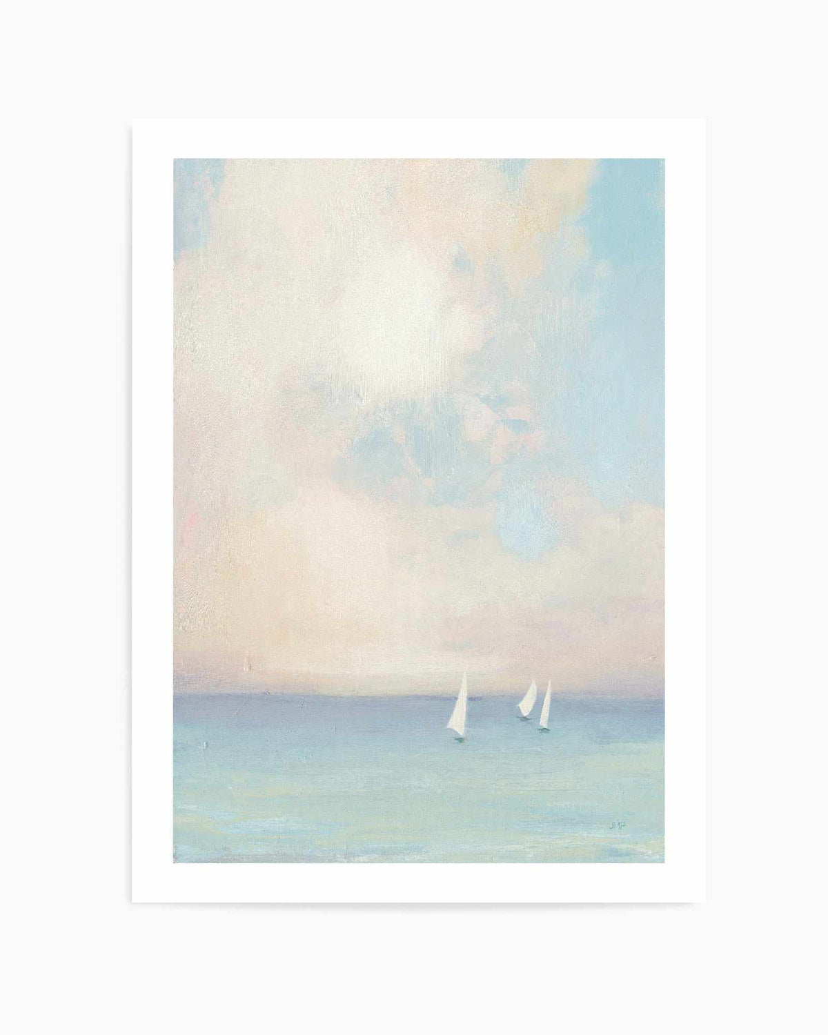 Morning Sail II | Art Print from Olive et Oriel where you can shop wallpaper and artworks online