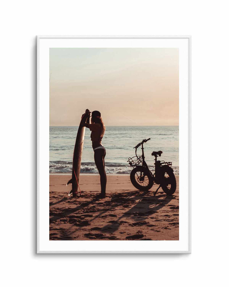 Morning Surf by Marina Brisset Art Print