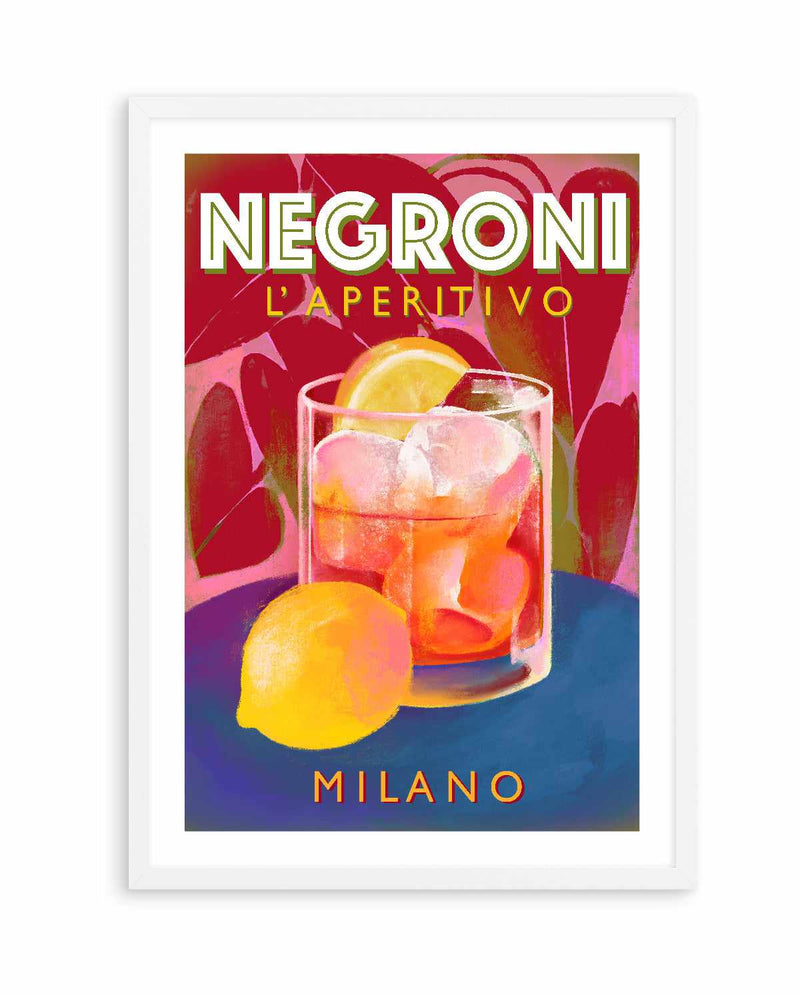 Negroni Aperitivo Milano by Marco Marella | Art Print