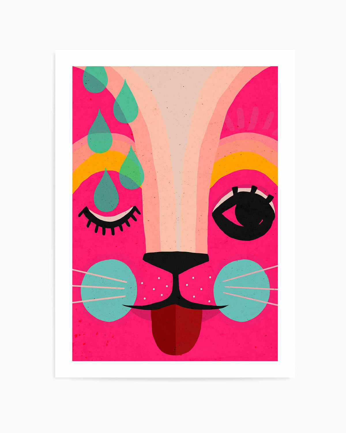 Neon! By Treechild | Art Print from Olive et Oriel where you can shop wallpaper and artworks online