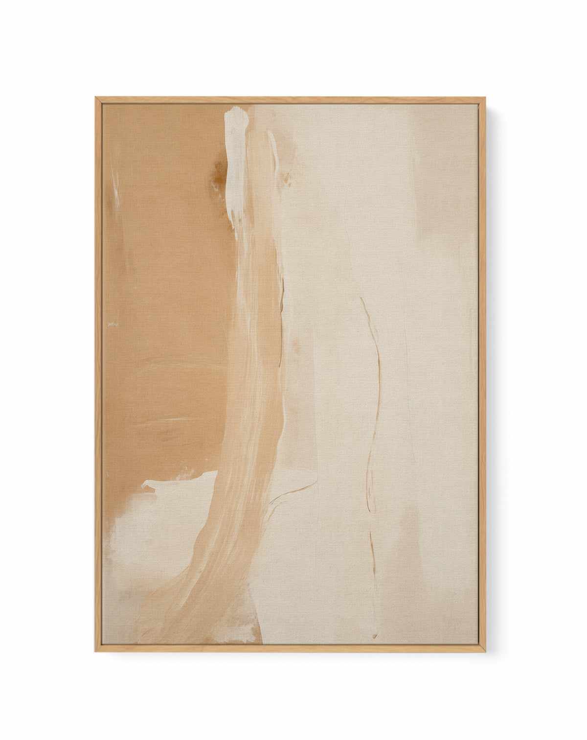 Neutral Moves I | Framed Canvas Art Print from Olive et Oriel where you can shop wallpaper and artworks online