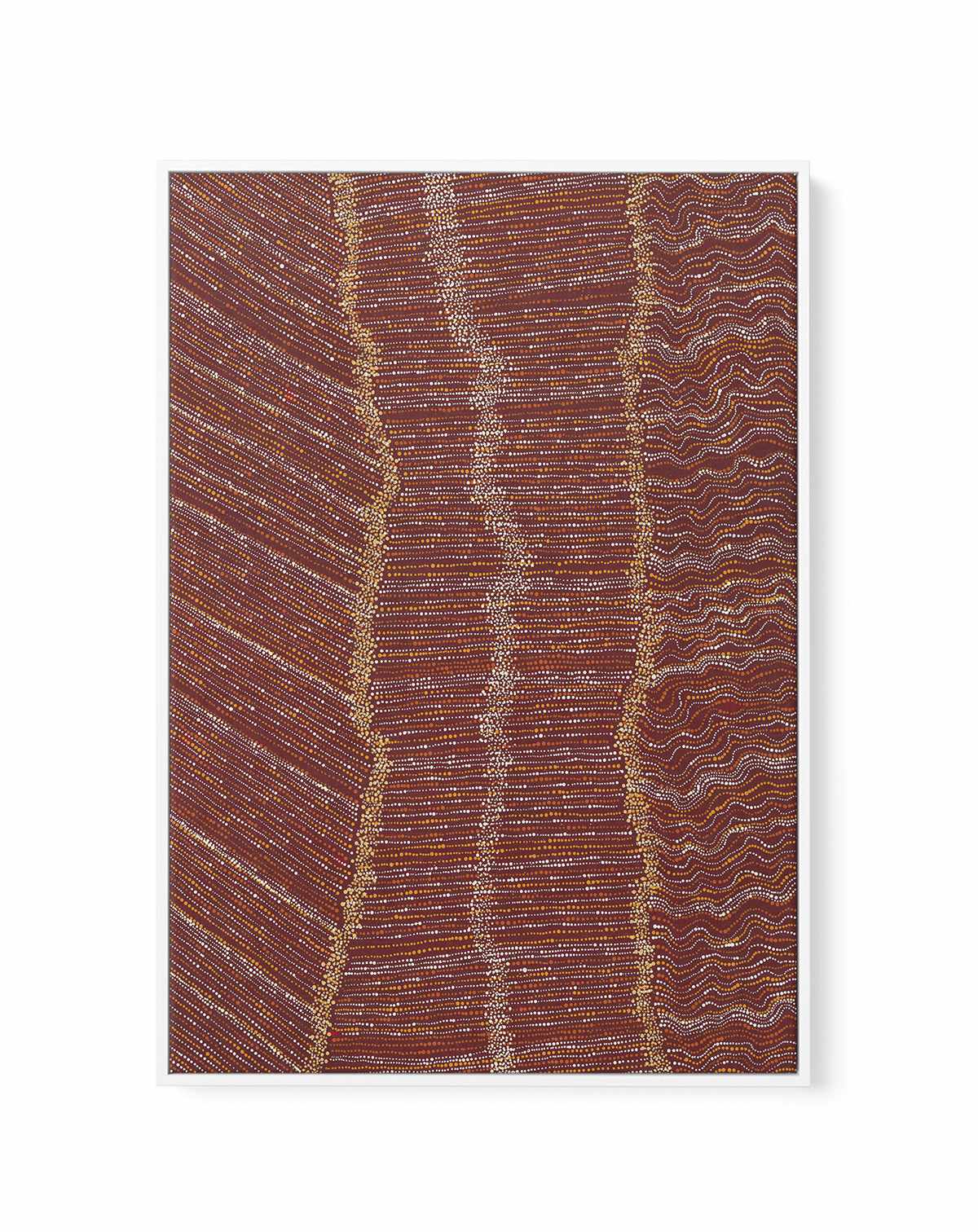 Ngapa Jukurrpa II (Water Dreaming) - Mikanji by Andrea Napanangka