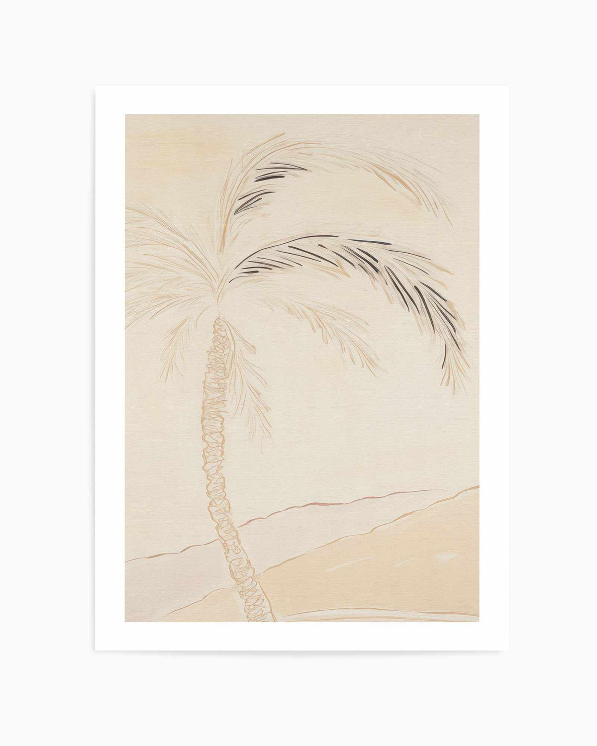 Noosa Palm Illustration No I | Art Print from Olive et Oriel where you can shop wallpaper and artworks online